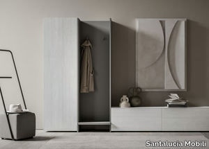 HND053 - Sectional wooden hallway unit _ Santalucia Mobili