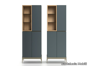 HOMY - Wooden highboard _ Santalucia Mobili