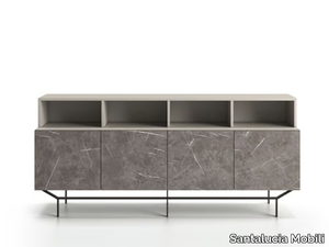 HOMY - Wooden TV cabinet / sideboard _ Santalucia Mobili