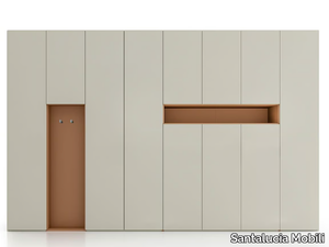 LISCIA HINGED - Sectional wooden wardrobe _ Santalucia Mobili