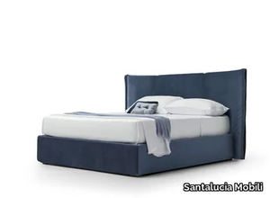 GHIBLI BOX - Storage bed with upholstered headboard _ Santalucia Mobili