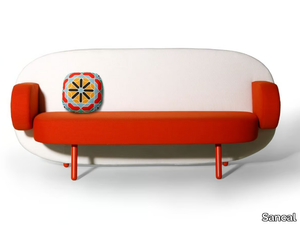 FLOAT - High-back fabric sofa _ Sancal