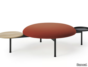 MEETING POINT - Round fabric pouf _ Sancal