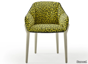 NIDO - Upholstered fabric chair with armrests _ Sancal