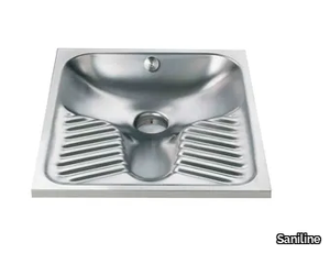 2071 - Stainless steel squat toilet _ Saniline