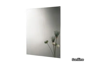 2080 - Rectangular wall-mounted bathroom mirror _ Saniline