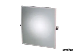 350N - Tilting rectangular framed mirror _ Saniline