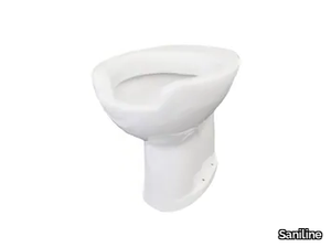 BASIC - Vitreous China toilet for disabled _ Saniline