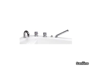 KIT-MT - Deck mounted thermostatic bathtub tap _ Saniline