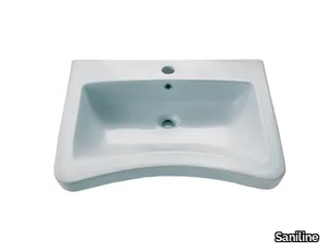 STYLE 47 - Vitreous China washbasin for disabled _ Saniline