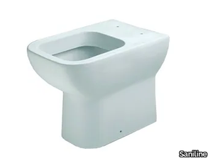 STYLE 47 - Floor mounted Vitreous China toilet for disabled _ Saniline