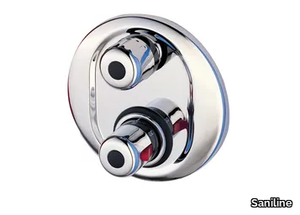 TMTI1R12VC - 2 hole Recessed thermostatic shower mixer _ Saniline