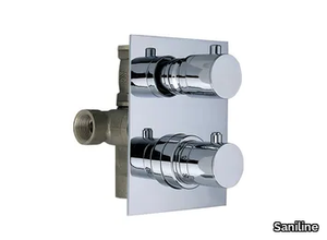 TMTI1R12ML - 2 hole Recessed thermostatic shower mixer _ Saniline