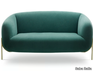 GEO - 2 seater fabric sofa with removable cover _ Saba Italia