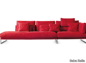 LIVINGSTON - Sectional fabric sofa _ Saba Italia