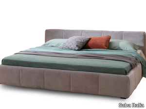 PIXEL BOX - Upholstered fabric storage bed _ Saba Italia