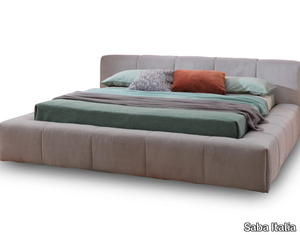 PIXEL BOX LARGE - Upholstered fabric storage bed _ Saba Italia