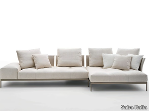 PIXEL LIGHT INDOOR - Sectional fabric sofa _ Saba Italia