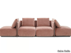 METIS - Sectional sofa with removable cover _ Saba Italia