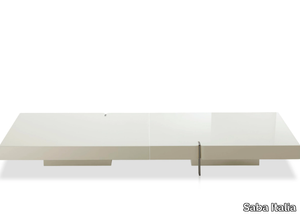 BUTTER - Square wooden coffee table _ Saba Italia