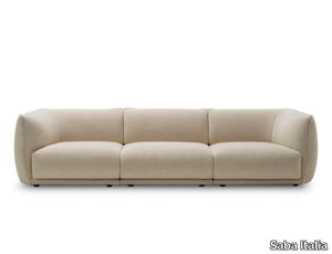 VELA PIPING - Sectional fabric sofa _ Saba Italia