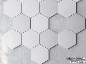 ECOPHON AKUSTO™ HEXAGON - Acoustic wall panel _ Saint-Gobain ECOPHON