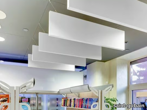 Ecophon Solo™ Baffle - Glass wool acoustic baffles _ saint-gobain