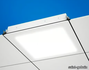 Ecophon Square 43™ LED - LED recessed Lamp for false ceiling _ saint-gobain