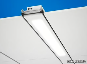 Ecophon Line™ LED - LED recessed Lamp for false ceiling _ saint-gobain