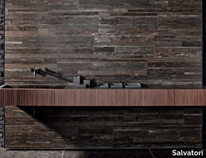 ADDA - Wall-mounted rectangular washbasin _ Salvatori