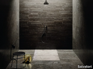 FILO FLUSH - Flush fitting rectangular marble shower tray _ Salvatori