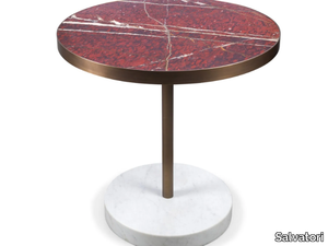 RENÈ - Round marble table _ Salvatori