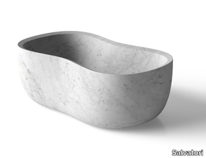 ANIMA - Freestanding marble bathtub _ Salvatori