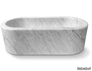 BALNEA - Freestanding marble bathtub _ Salvatori