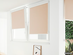 STOR GLASS AVANT - Integrated fabric roller blind _ Saxun