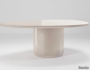 LAGHI 1 - Oval wooden table _ Secolo