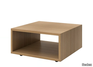 ONDA - Wood veneer coffee table _ Sedex