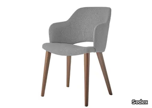 BOLD - Upholstered chair with armrests _ Sedex