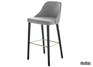 TREND - Fabric barstool with footrest _ Sedex