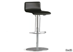 CLIO - Bonded leather stool height-adjustable _ Sedit