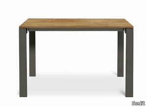 EVOLUTION - Extending wooden table _ Sedit