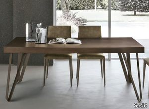 FOCUS - Extending wooden table _ Sedit