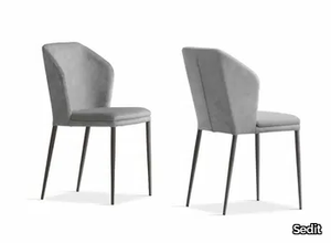 ASTORIA - Eco-leather chair with integrated cushion _ Sedit