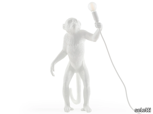 THE MONKEY LAMP STANDING - LED resin table lamp _ seletti