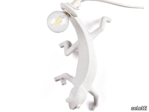 CHAMELEON GOING DOWN - LED resin wall lamp _ seletti