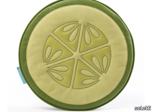 CUCUMBER - Round fabric cushion _ seletti