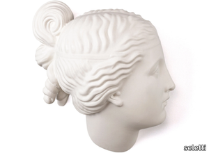 NYMPH HEAD - Porcelain wall decor item _ seletti