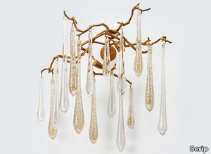 AQUA SALIX - Handmade bronze wall lamp _ Serip