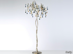 BIJOUT OLEA - Halogen bronze floor lamp _ Serip