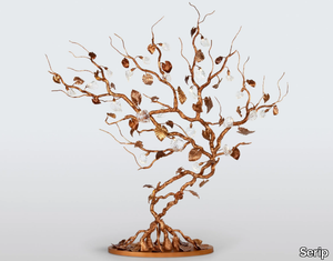 CALATHEA TREE OF LIFE - LED handmade bronze floor lamp _ Serip